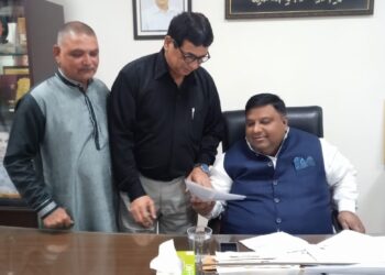 انجمن محبان وطن کے جنرل سکریٹری جمیل انجم کی قیادت میں وفد نے وزیر خوراک سے ملاقات کی