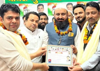 شاہ عالم صدیقی سبھاش محلہ وارڈ اقلیتی سیل کے بلاک صدر نامزد