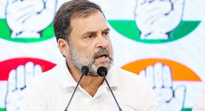 نصف سرکاری عہدوں پر خواتین کی تقرری سے ہندوستان کی تقدیر بدل جائے گی: راہل گاندھی