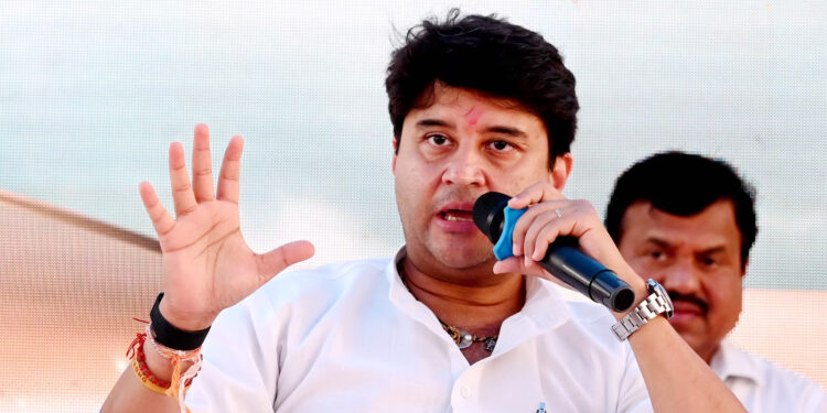 مودی کو تیسری بار وزیراعظم بنانے کے لیے ووٹ دیں: سندھیا