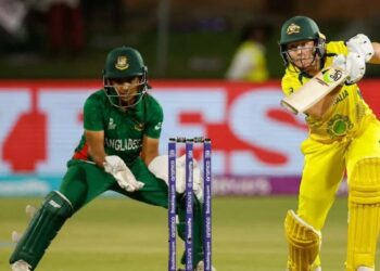 آسٹریلیا کی خواتین ٹیم نے بنگلہ دیش کو آٹھ وکٹوں سے شکست دی