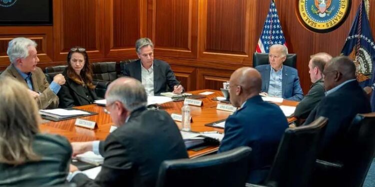 اسرائیل کو ایرانی حملوں سے گزند پہنچا تو امریکہ جنگ میں شامل ہونے پر مجبور جائیگا