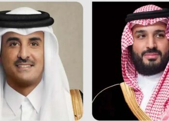 سعودی ولی عہد کا امیر قطر سے خطے میں فوجی کشیدگی پر تبادلہ خیال