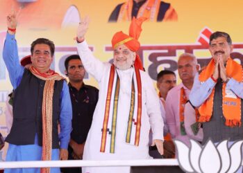 ’’جس کشمیر کیلئے مکھرجی نے دیا بلیدان، و کشمیر ہمارا ہے ‘‘ جموں میں انتخابی ریلی سے امیت شاہ نے لگایا نعرہ