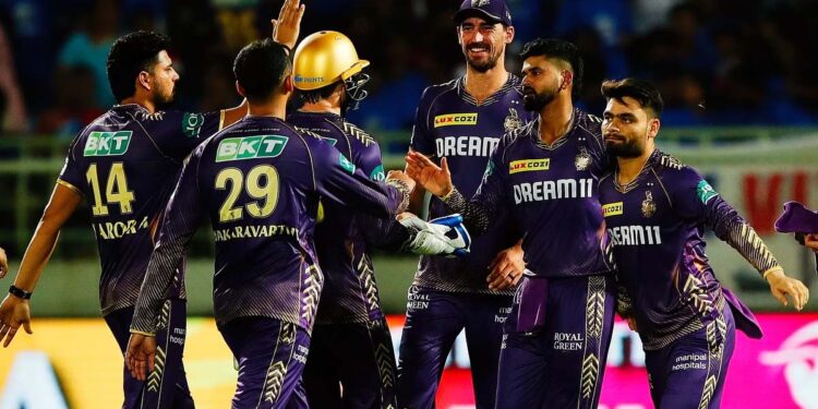 کولکاتہ نائیٹ رائیڈرس نے بنایاانڈین پریمیر لیگ کا دوسرا سب سے بڑا اسکور