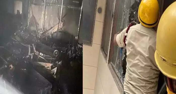 گوشت کے بین الاقوامی تاجر کے بنگلے میں لگی آگ، دو بیٹیوں کی موت