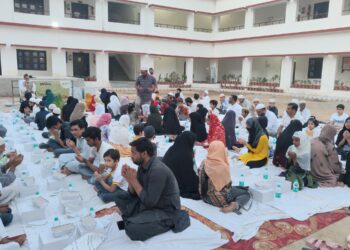 یتیم بچوں اور ان کے اہل خانہ کے لیے خصوصی افطار کا اہتمام