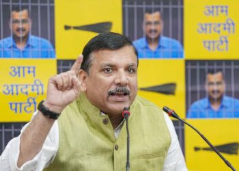 آپ رہنماؤں کو جیل بھیجنے سے ان کے حوصلے مزید مضبوط ہوئے:سنجے سنگھ