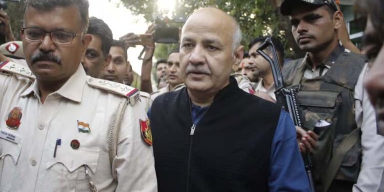 سسودیا کی عدالتی تحویل میں 26 اپریل تک کی توسیع