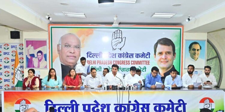 ریاستی کانگریس دہلی کے مسائل پر روزانہ پریس کانفرنس منعقد کرے گی: دیویندر یادو