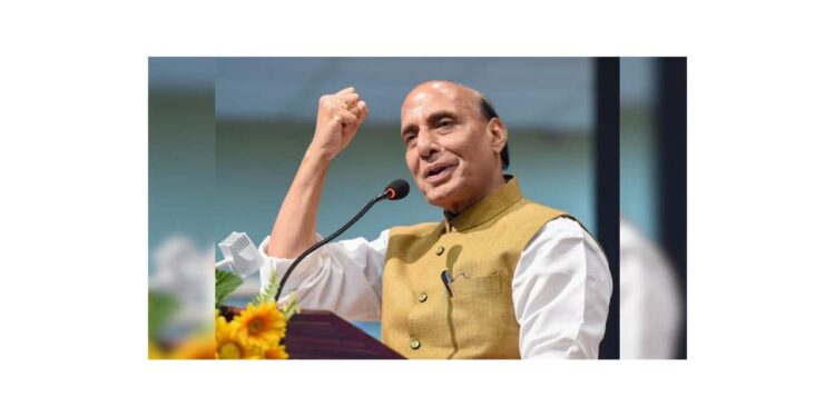 پی او کے کے لوگ ہندوستان کے ساتھ الحاق چاہتے ہیں: راج ناتھ سنگھ