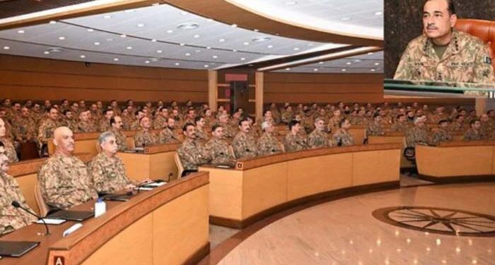 9 مئی کے مجرموں کو انصاف کے کٹہرے میں کھڑا کرنا لازم ہے، فارمیشن کمانڈرز کانفرنس