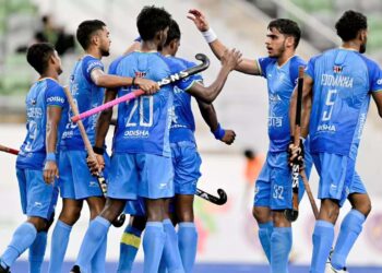 ہندوستانی جونیئر مینز ہاکی ٹیم نے جرمنی کو شوٹ آؤٹ میں شکست دے دی