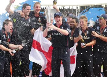 انگلینڈ نے پہلی مرتبہ ٹونٹی ٹونٹی عالمی کپ2010 میں جیتا تھا