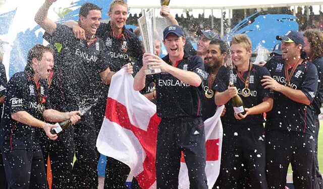 انگلینڈ نے پہلی مرتبہ ٹونٹی ٹونٹی عالمی کپ2010 میں جیتا تھا