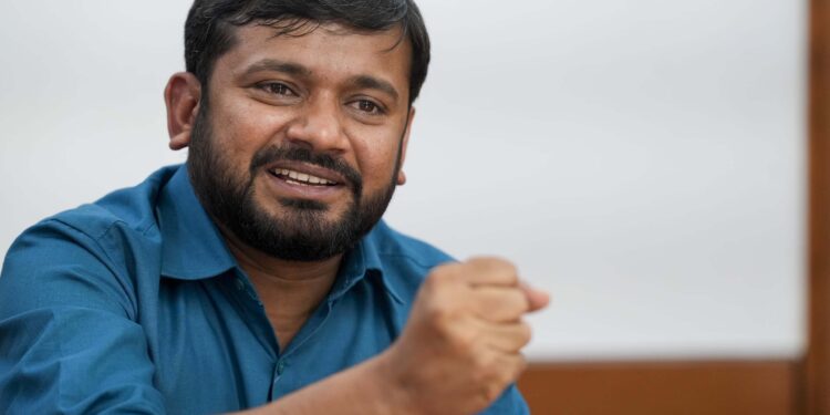 کنہیا کمار پر سیاہی پھینکنے کے معاملے ، میںایک ملزم گرفتار