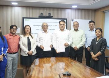 وہیکل ٹو گرڈ ٹیکنالوجی ڈیمونسٹریشن پروجیکٹ کیلئے ایم اویوپردستخط