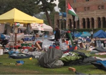 غزہ جنگ پر احتجاج، امریکہ کے کالجوں سے دو ہزار سے زائد افراد گرفتار