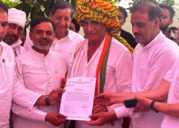 کانگریس لیڈر ارشد حسین ٹائیں گروگرام لوک کا اوبزرور منتخب