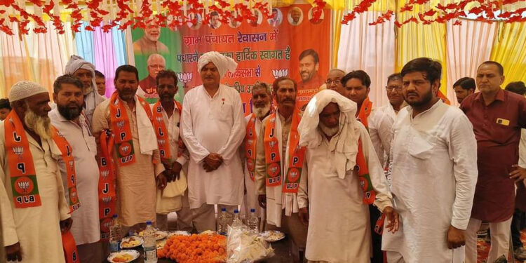 چودھری ذاکر حسین نے راؤ اندر جیت سنگھ کے لئے ووٹ مانگے