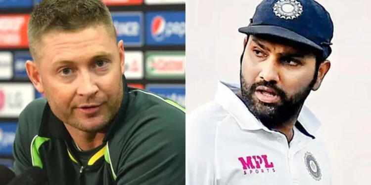 ٹی20ورلڈ کپ سے قبل تازہ دم ہونے کیلئے روہت کو بریک کی ضرورت: مائیکل کلارک