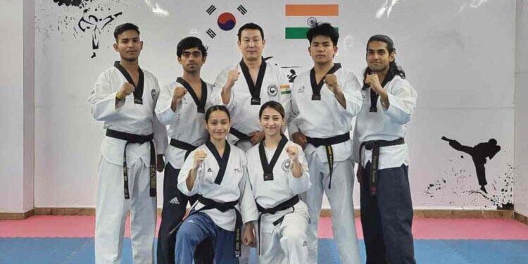 کورین کلچرل سنٹر کے چھ تائیکوانڈو طلباء نے ہندوستانی قومی ٹیم میں جگہ بنائی