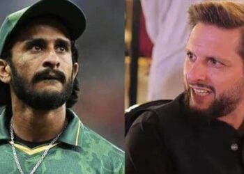 شاہد آفریدی نے حسن علی کی شمولیت پر سوال اٹھا دیا