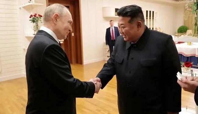 پوتین کا شمالی کوریا سے تعلقات کی بنیاد کیلئے ایک ’نئی بنیادی دستاویز‘ کا اعلان