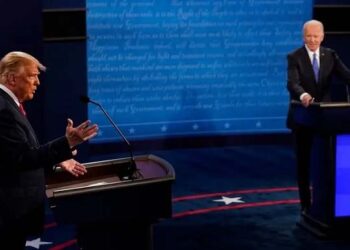 امریکی صدر بائیڈن اور صدارتی امیدوار ٹرمپ کے درمیان تاریخی مباحثہ