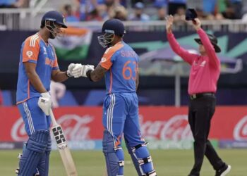 ہندوستان نے امریکہ کو 7 وکٹوں سے شکست دے کر سپر ایٹ میں جگہ بنالی