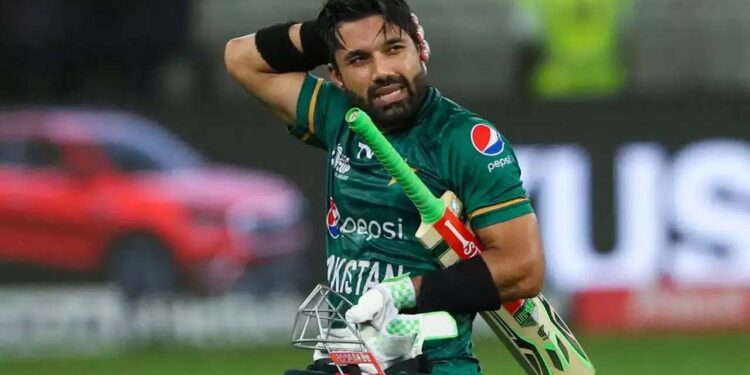 ٹونٹی ٹونٹی بین الاقوامی کرکٹ میں محمد رضوان کے میچوں کی سنچری مکمل