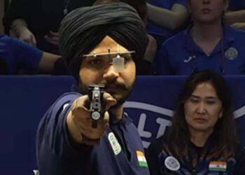 سربجوت نے میونخ ورلڈ کپ میں ہندوستان کا کھاتہ سونے کے ساتھ کھولا