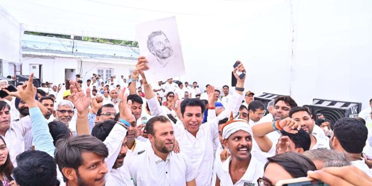 لوک سبھا انتخابات میں کارکنوں کی پرجوش کارکردگی ،دہلی کانگریس نے جدوجہد جاری رکھنے کی اپیل کی