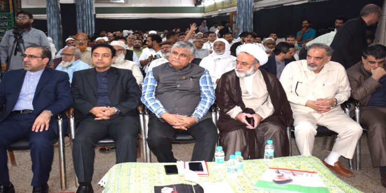 امام خمینی ؒ کی تعلیمات ان کی عملی زندگی میں نظر آتی تھیں:سفیر ایران،ڈاکٹر ایرج الٰہی