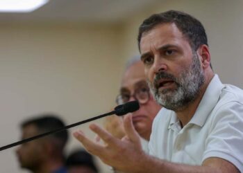 راہل گاندھی کی بی جے پی کے خلاف پریس کانفرنس