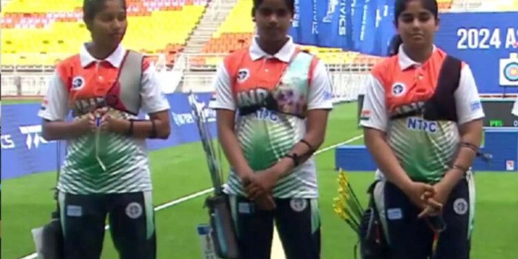 ہندوستانی تیر اندازوں نے ٹیم ایونٹس میں چار تمغے جیتے