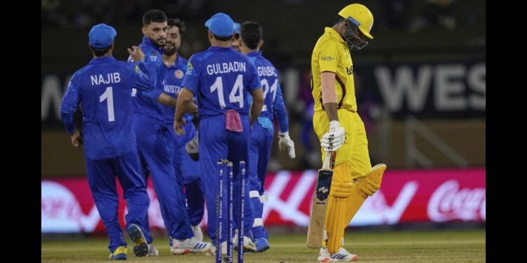 افغانستان نے یوگانڈا کو 125 رنوں سے شکست دی