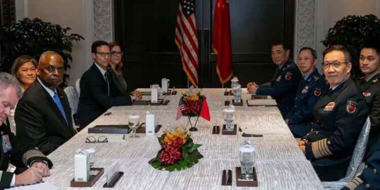 سنگاپورکے لگژری شنگریلا ہوٹل میں امریکہ اور چین کے درمیان شدید تنازعہ