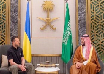 یوکرین کے صدر کی سعودی ولی عہد سے ملاقات؛ روس جنگ پر تبادلہ خیال