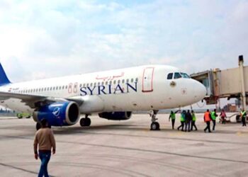 سعودی عرب اور شام کے درمیان فضائی سروس بحال 12 سال بعد شام کا طیارہ ریاض پہنچا