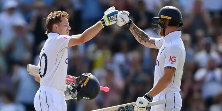 ناٹنگھم ٹسٹ میں ویسٹ انڈیز کے خلاف پہلے دن انگلینڈ کے 416 رن