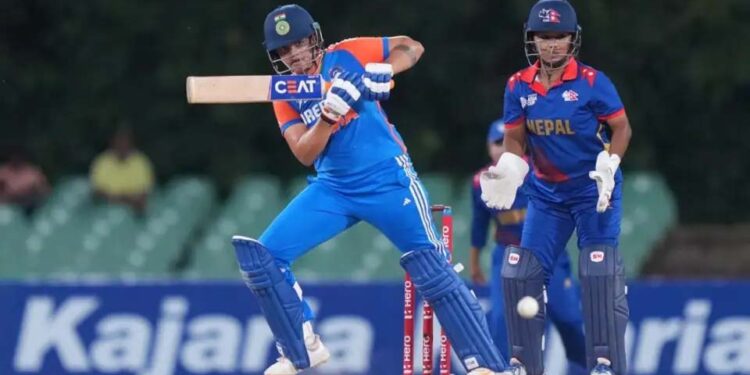 ہندوستان نے ویمنز ایشیا کپ کے سیمی فائنل میں جگہ بنا لی