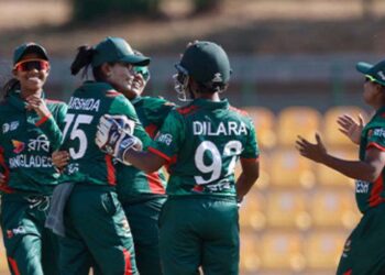 خواتین ایشیا کپ کے 11ویں میچ میںبنگلہ دیش نے ملیشیا کو 114 رنز سے شکست دی