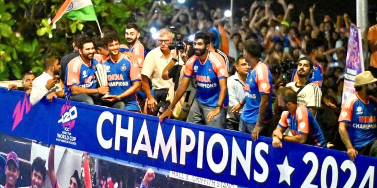 مالدیپ نے ٹی ٹوئنٹی چمپئن ٹیم انڈیا کو جشن منانے کیلئے مدعو کیا