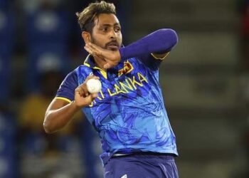 تشارا چوٹ کی وجہ سے ٹی ٹوئنٹی سیریز سے باہر