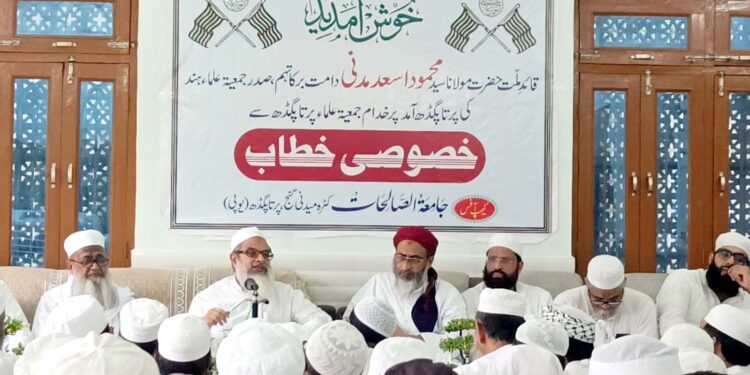 مکاتب کا قیام امت مسلمہ کی ذمہ دا ری : مولانا محمود اسعد مدنی