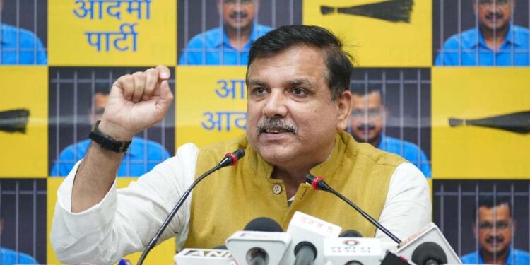 بی جے پی نے انتخابی بانڈز کے ذریعے دہلی میں شراب گھوٹالہ کیا: سنجے سنگھ