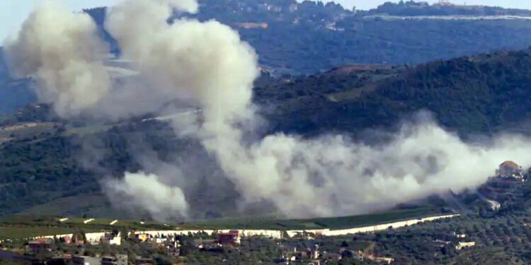 لبنان دوبارہ نشانے پر، اسرائیل اور حزب اللہ کے درمیان گولہ باری کا تبادلہ