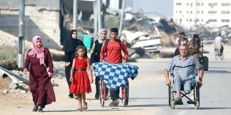غزہ سے 19لاکھ شہری بے گھر ہو چکے ہیں : اقوام متحدہ