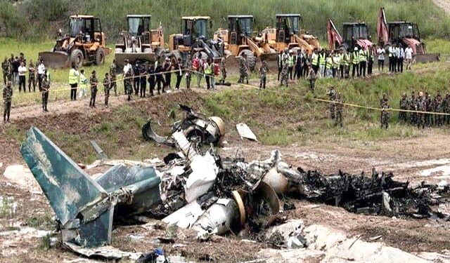 نیپال میں ٹیک آف کے دوران طیارہ تباہ ہونے سے 18 افراد ہلاک، پائلٹ مجزاتی طور پر محفوظ